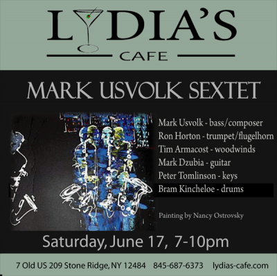 Mark Usvolk Sextet at Live At Lydia's at Lydia's Cafe