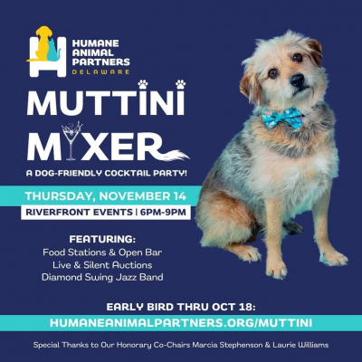 Humane Animal Partners Muttini Mixer  at Riverfront Events