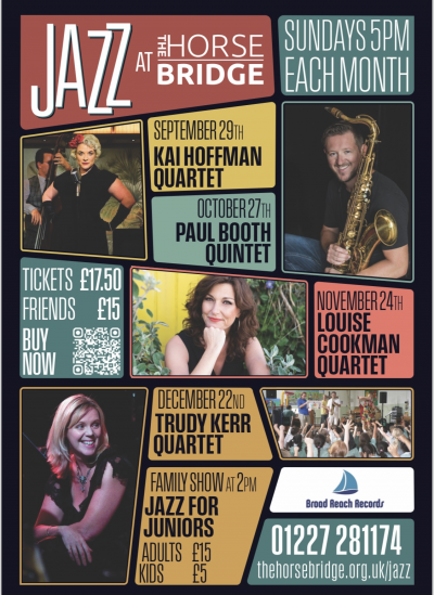 Jazz At The Horsebridge: Paul Booth Quintet at The Horsebridge Arts Centre