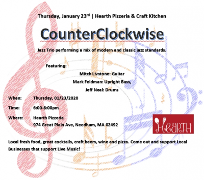 Counterclockwise at Hearth Restaurant