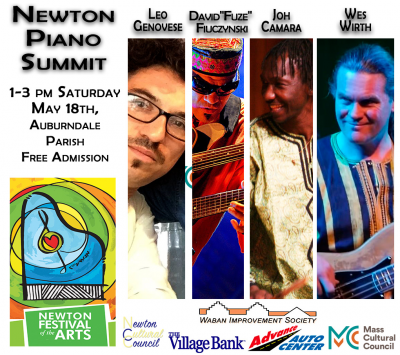 Wes Wirth Global Music Ensemble And Leo Genovese  at Newton Piano Summit at United Parish Of Auburndale