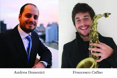 Andrea Domenici And Francesco Cafiso at Caspe Terrace