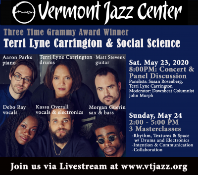 Terri Lyne Carrington And Social Science at Vermont Jazz Center