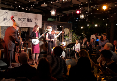 Cynthia Sayer Trio With Sara Caswell & Mike Weatherly at City Vineyard