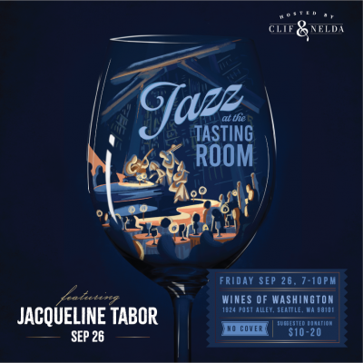Jazz At The Tasting Room Featuring Jacqueline Tabor at Wines Of Washington Tasting Room