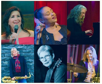 Patty Peterson Presents Jazz Women All Stars Feat. Patty Peterson, Mary Louise Knutson, Sue Orfield, Joan Griffith, Sheila Earley, And Special Guest Vocalist Charmin Michelle at Crooners Supper Club - event poster Patty Peterson Presents Jazz Women All Stars Feat. Patty Peterson, Mary Louise Knutson, Sue Orfield, Joan Griffith, Sheila Earley, And Special Guest Vocalist Charmin Michelle at Crooners Supper Club