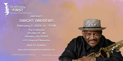 Dwight Andrews At First Friday At First at The Commons at First Congregational Church