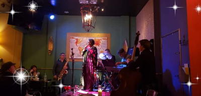 Elena Gilliam Trio at Les Amis Restaurant