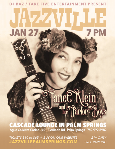 Janet Klein & Her Parlor Boys at Jazzville Palm Springs