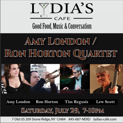 Amy London/ron Horton Quartet at Live At Lydia's at Lydia's Cafe