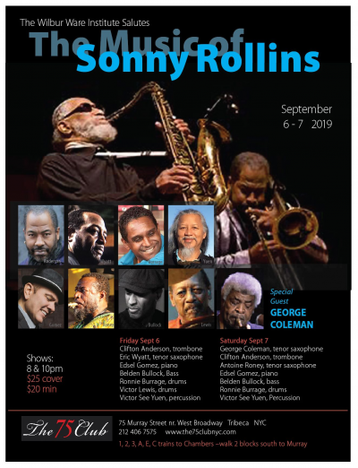 Clifton Anderson at The 75 Club