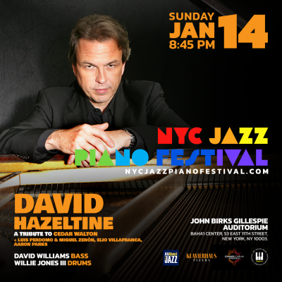 David Hazeltine at New York Jazz Piano Festival at John Birks Gillespie Auditorium