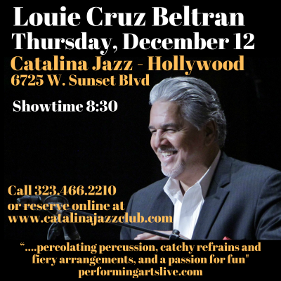 Louie Cruz Beltran at Catalina Jazz Club