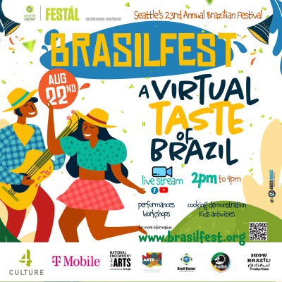 Brasilfest at BrasilFest at Seattle Center - event poster Brasilfest at BrasilFest at Seattle Center