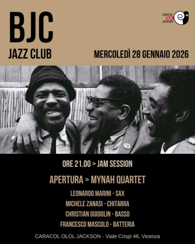 MYNAH 4TET & JAM at Bocciodromo Jazz Club
