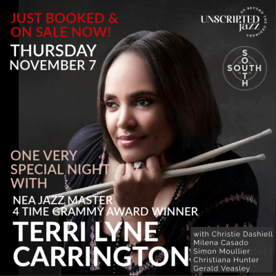 TERRI LYNE CARRINGTON with Christie Dashiell, Milena Casado, Simon Moullier, Christiana Hunter, Gerald Veasley at South Jazz Club
