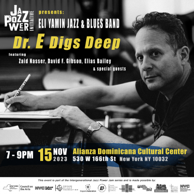 Dr. E Digs Deep, Blues Roots Bring Sweet Fruits at Alianza Dominicana Cultural Center