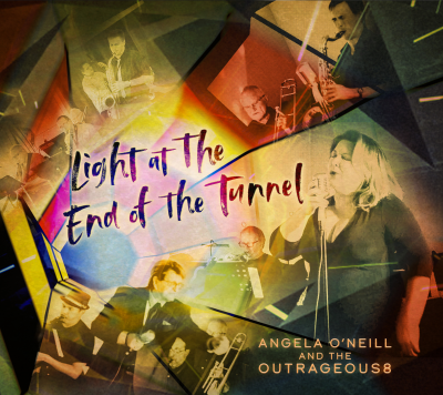 Angela O'Neill and Outrageous8 Album Release Party at Feinstein's At Vitello's - event poster Angela O'Neill and Outrageous8 Album Release Party at Feinstein's At Vitello's