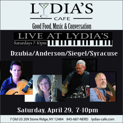 Dzubia/anderson/seigel/syracuse at Live At Lydia's at Lydia's Cafe