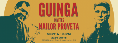 Guinga Invites Nailor Proveta at 2220 Arts + Archives