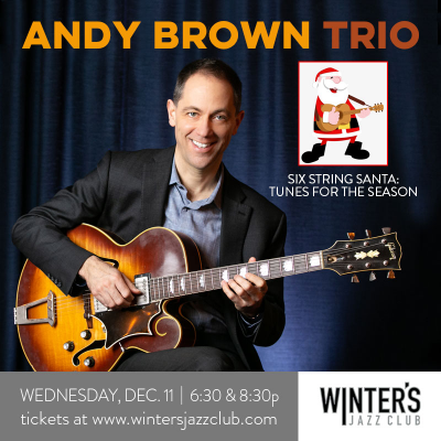 Andy Brown Trio at Winter's Jazz Club