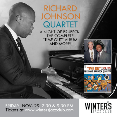 Richard Johnson Quartet - A Night Of Dave Brubeck  at Winter's Jazz Club
