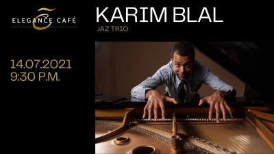 Karim Blal Jazz Trio at Elegance Cafè Jazz Club
