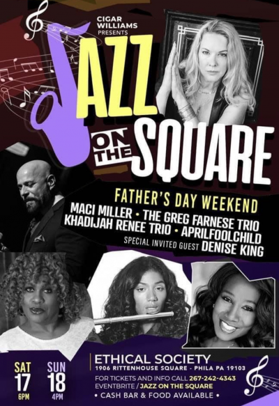 The Greg Farnese Quartet at Philadelphia Ethical Society