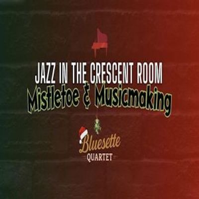 Holiday Jazz In The Crescent Room With John Burnett And His Bluesette Quartet at Chez Zee American Bistro - event poster Holiday Jazz In The Crescent Room With John Burnett And His Bluesette Quartet at Chez Zee American Bistro