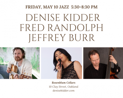 Denise Kidder/jeffrey Burr/fred Randolph at Rosenblum Cellars