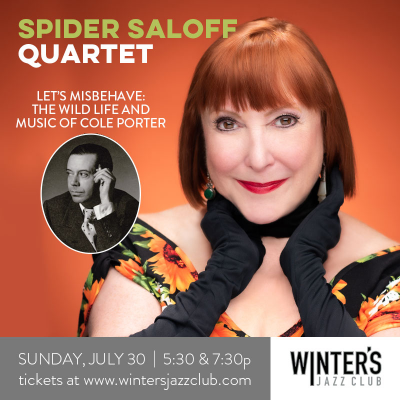 Spider Saloff Quartet at Winter's Jazz Club