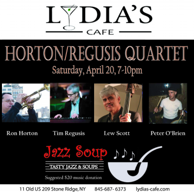 Horton/regusis Quartet at Lydia's Cafe