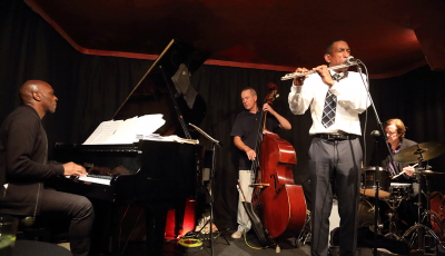 Lawrence Jones Quartet at World Heart Beat Embassy Gardens