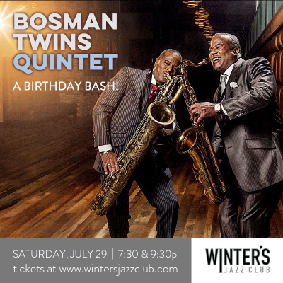 The Bosman Twins at Winter's Jazz Club