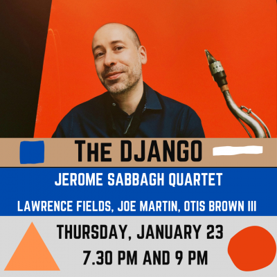 Jerome Sabbagh Quartet at The Django