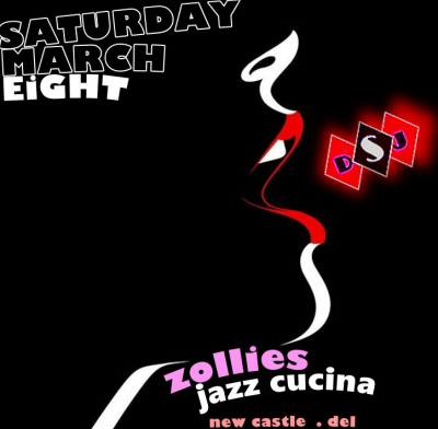 Historic New Castle Cools Out With DiAMOND SWiNG at Zollie's Jazz Cucina - event poster Historic New Castle Cools Out With DiAMOND SWiNG at Zollie's Jazz Cucina