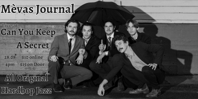 Méva's Journal at Can You Keep A Secret? - event poster Méva's Journal at Can You Keep A Secret?