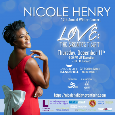 Nicole Henry at Miami Beach Bandshell