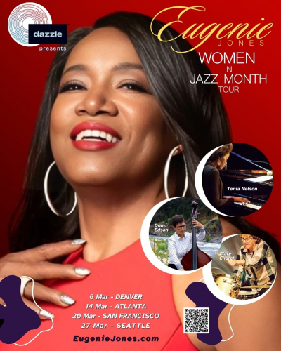Eugenie Jones Women In Jazz Month Tour