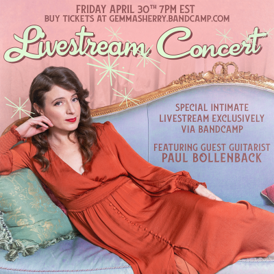 Gemma Sherry With Paul Bollenback at Bandcamp Listening Party - event poster Gemma Sherry With Paul Bollenback at Bandcamp Listening Party