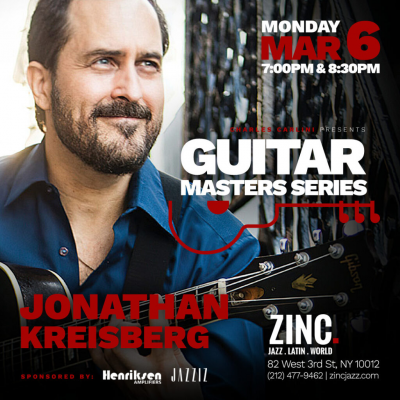 Guitar Masters Series: Jonathan Kreisberg at Zinc Bar