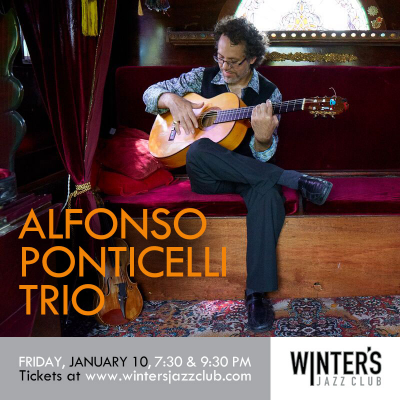 Alfonso Ponticelli Trio at Winter's Jazz Club