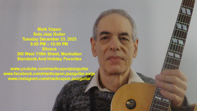 Mark Capon - Solo Jazz Guitar at Silvana