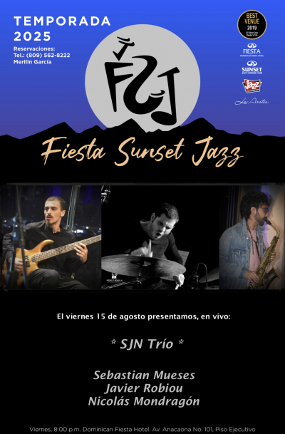 Sjn Trio at Fiesta Sunset Jazz