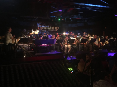 Tom Kubis Big Band at Pittsburg State University Jazz Festival at Pittsburg Memorial Auditium