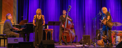 Ian Dogole, Deborah Winters, Sascha Jacobsen & Ken Cook at 142 Throckmorton Theatre
