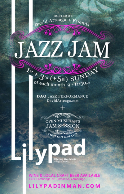 Lilypad Sunday-nite Jazzzzz Jam at Lilypad