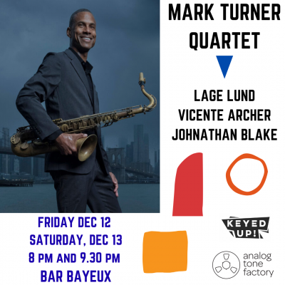 Mark Turner Quartet at Bar Bayeux