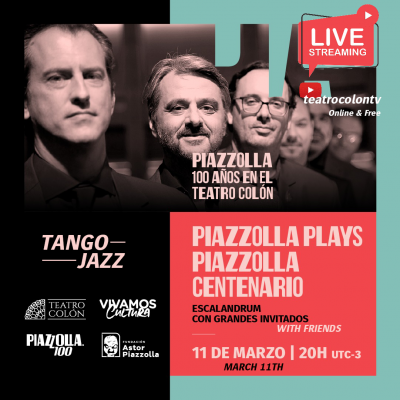 Escalandrum at Piazzolla Centenary at Colon Theater