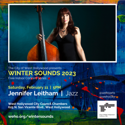 Jennifer Leitham at West Hollywood City Council Chambers